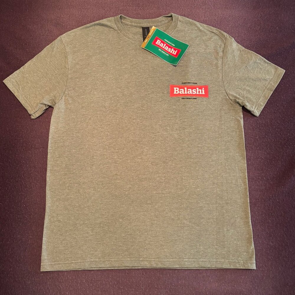 Brand-New Balashi Aruba Beer Logo T-Shirt